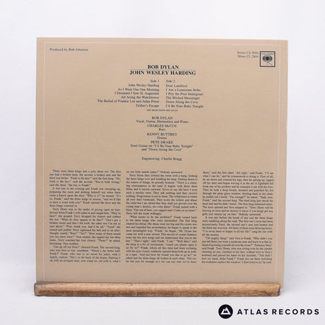 Bob Dylan - John Wesley Harding - Reissue LP Vinyl Record - EX/NM