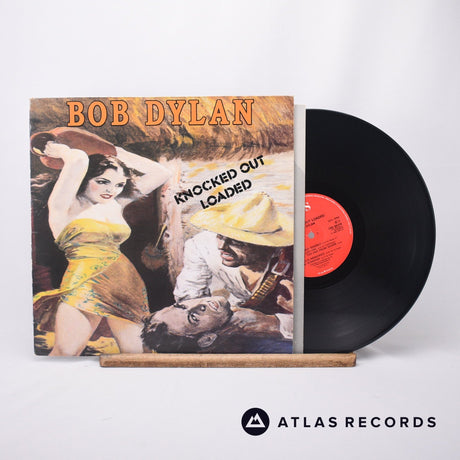 Bob Dylan Knocked Out Loaded LP Vinyl Record - Front Cover & Record