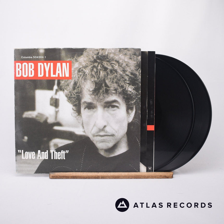 Bob Dylan "Love And Theft" 2 x LP Vinyl Record - Front Cover & Record