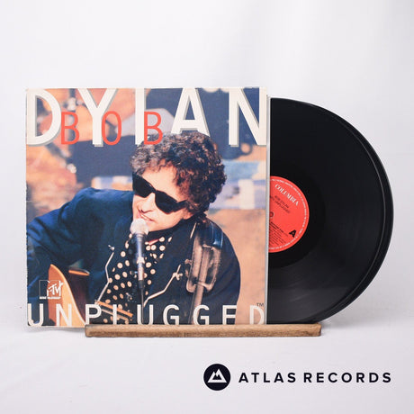 Bob Dylan MTV Unplugged 2 x LP Vinyl Record - Front Cover & Record