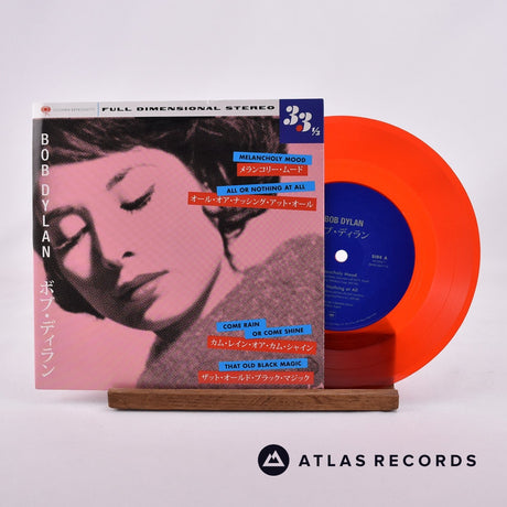 Bob Dylan Melancholy Mood = メランコリー・ムード 7" Vinyl Record - Front Cover & Record
