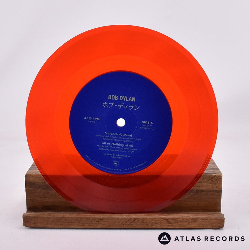 Bob Dylan - Melancholy Mood = メランコリー・ムード - Red 7" EP Vinyl Record - EX/EX