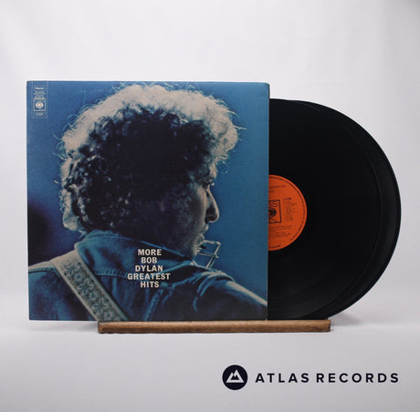 Bob Dylan More Bob Dylan Greatest Hits Double LP Vinyl Record - Front Cover & Record