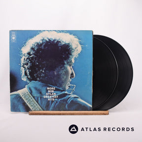 Bob Dylan More Bob Dylan Greatest Hits 2 x LP Vinyl Record - Front Cover & Record