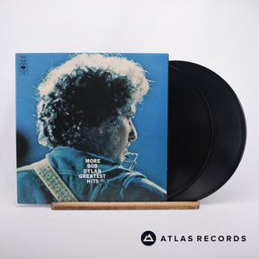 Bob Dylan More Bob Dylan Greatest Hits 2 x LP Vinyl Record - Front Cover & Record