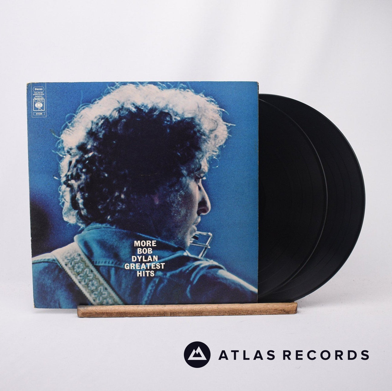 Bob Dylan More Bob Dylan Greatest Hits 2 x LP Vinyl Record - Front Cover & Record
