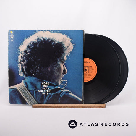 Bob Dylan More Bob Dylan Greatest Hits 2 x LP Vinyl Record - Front Cover & Record