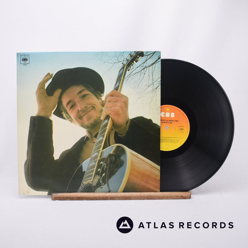 Bob Dylan Nashville Skyline LP Vinyl Record - Front Cover & Record