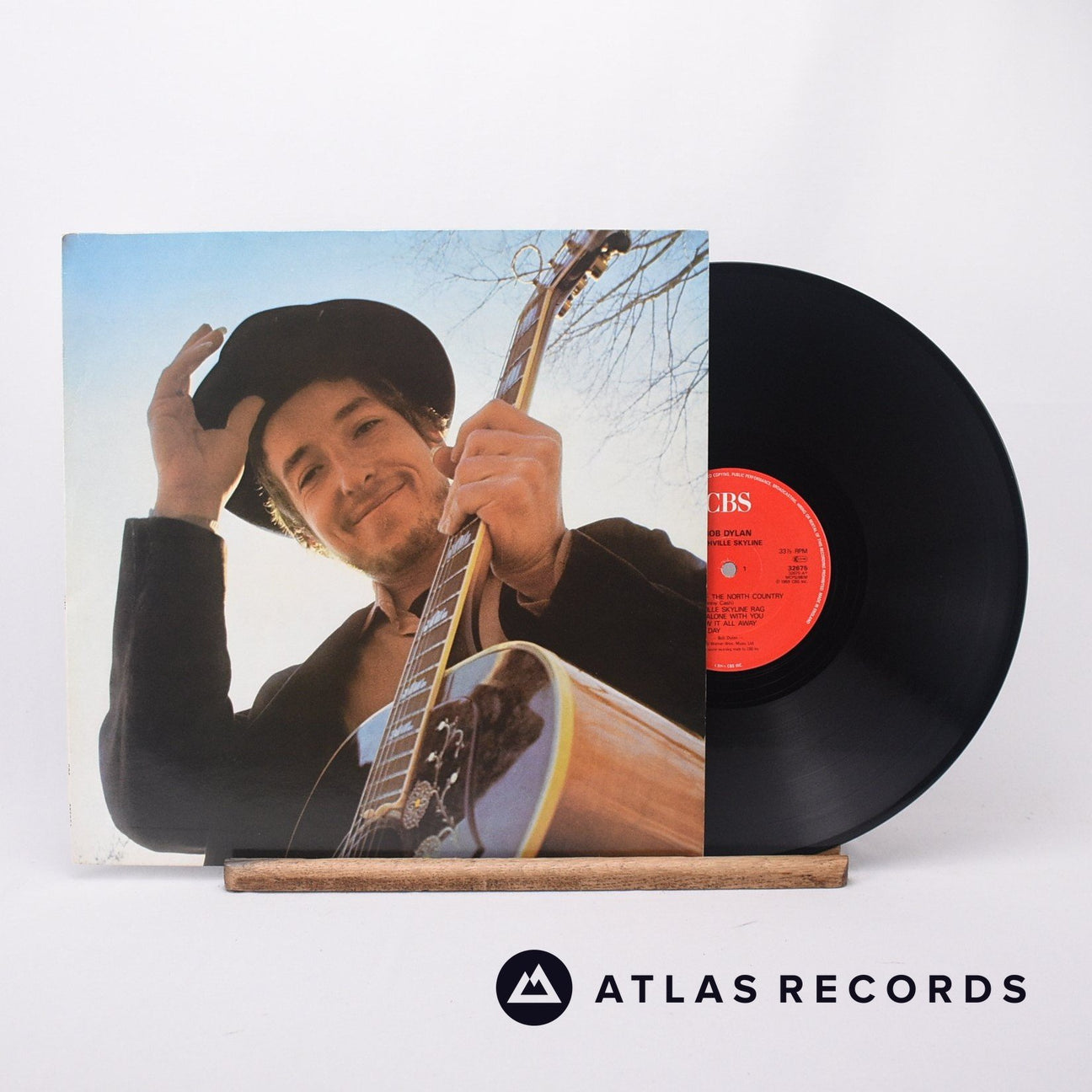 Bob Dylan Nashville Skyline LP Vinyl Record - Front Cover & Record