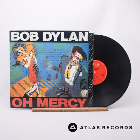Bob Dylan Oh Mercy LP Vinyl Record - Front Cover & Record