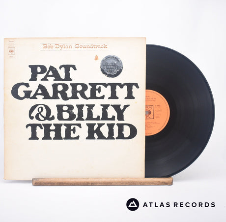 Bob Dylan Pat Garrett & Billy The Kid LP Vinyl Record - Front Cover & Record