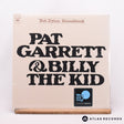 Bob Dylan Pat Garrett & Billy The Kid - Original Soundtrack Recording LP Vinyl Record - Front Cover & Record