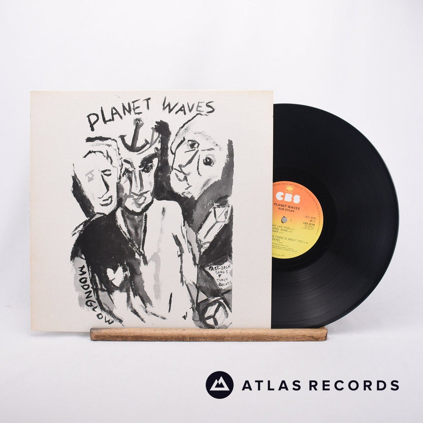 Bob Dylan Planet Waves LP Vinyl Record - Front Cover & Record