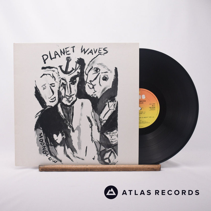 Bob Dylan Planet Waves LP Vinyl Record - Front Cover & Record