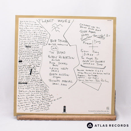 Bob Dylan - Planet Waves - A-1 B-1 LP Vinyl Record - VG+/VG+