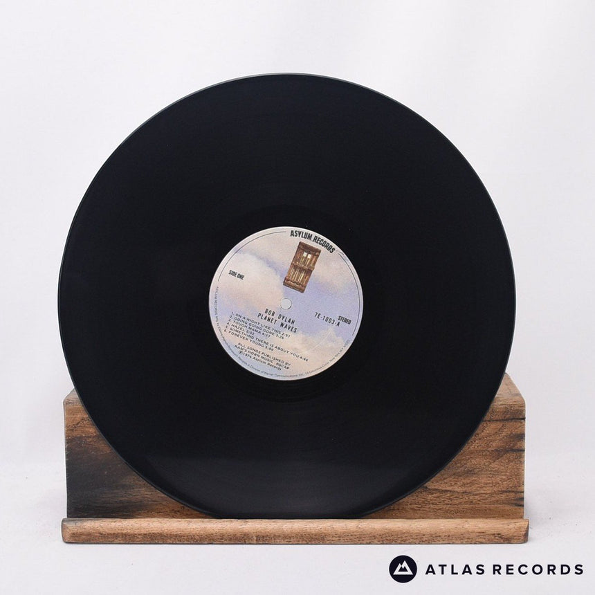 Bob Dylan - Planet Waves - Insert Textured Sleeve LP Vinyl Record - EX/VG+