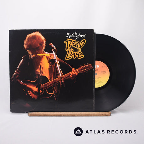 Bob Dylan Real Live LP Vinyl Record - Front Cover & Record