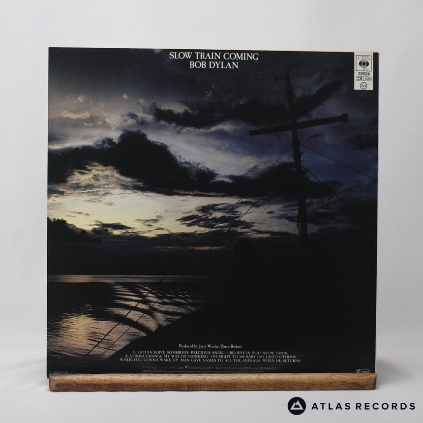 Bob Dylan - Slow Train Coming - Reissue LP Vinyl Record - EX/VG+