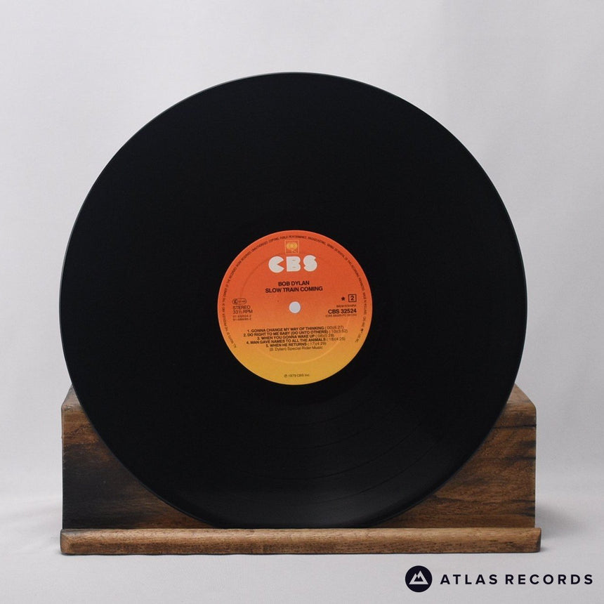 Bob Dylan - Slow Train Coming - Reissue LP Vinyl Record - EX/VG+