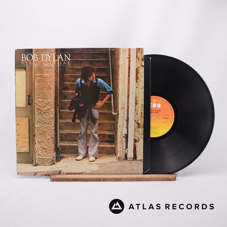 Bob Dylan Street-Legal LP Vinyl Record - Front Cover & Record