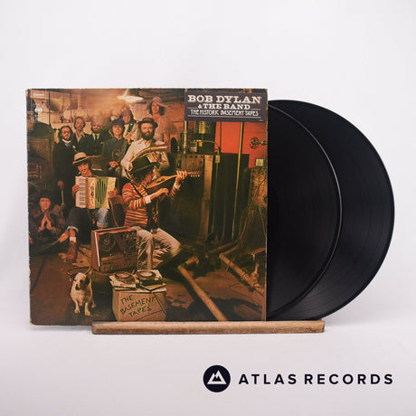 Bob Dylan The Basement Tapes 2 x LP Vinyl Record - Front Cover & Record