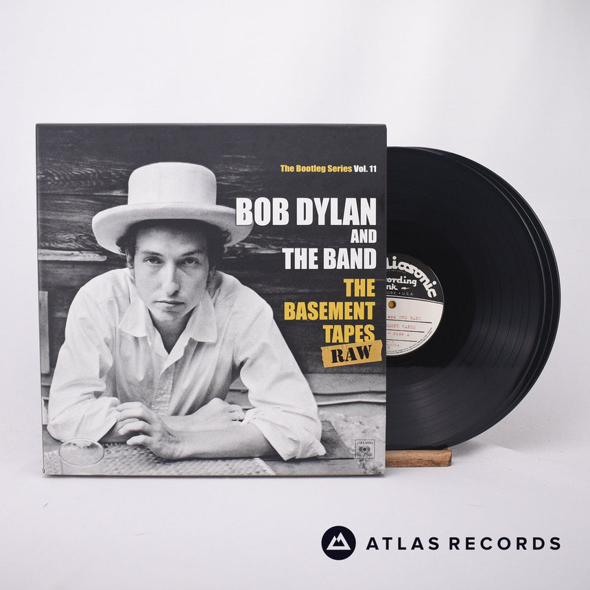 Bob Dylan The Basement Tapes Raw 3 x LP Vinyl Record - Front Cover & Record