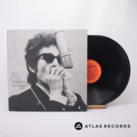 Bob Dylan The Bootleg Series Volumes 1 - 3 [Rare & Unreleased] 1961-1991 5 x LP Vinyl Record - Front Cover & Record