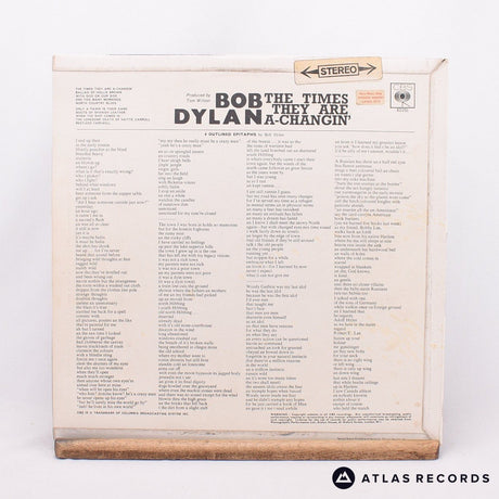 Bob Dylan - The Times They Are A-Changin' - Repress LP Vinyl Record - EX/VG+