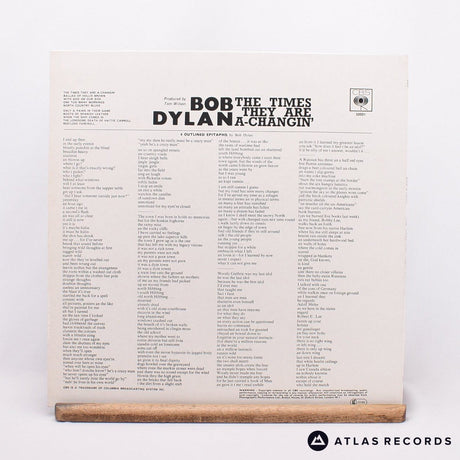 Bob Dylan - The Times They Are A-Changin' - Reissue LP Vinyl Record - EX/EX