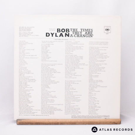 Bob Dylan - The Times They Are A-Changin' - Reissue LP Vinyl Record - EX/EX