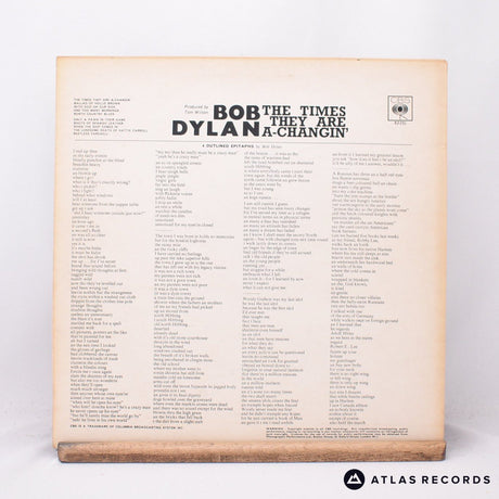 Bob Dylan - The Times They Are A-Changin' - A4 B5 LP Vinyl Record - VG+/EX