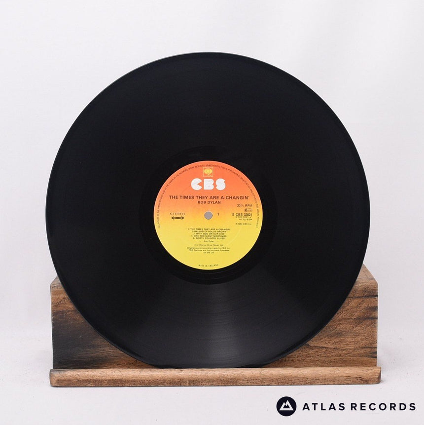 Bob Dylan - The Times They Are A-Changin' - Reissue LP Vinyl Record - EX/NM