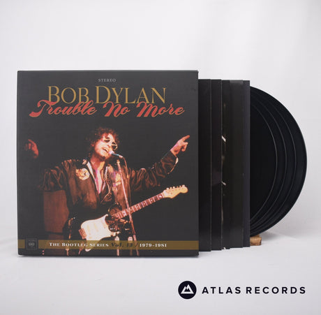 Bob Dylan Trouble No More 4 x LP Vinyl Record - Front Cover & Record
