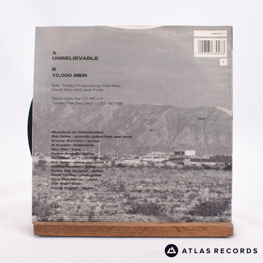 Bob Dylan - Unbelievable - 7" Vinyl Record - EX/EX