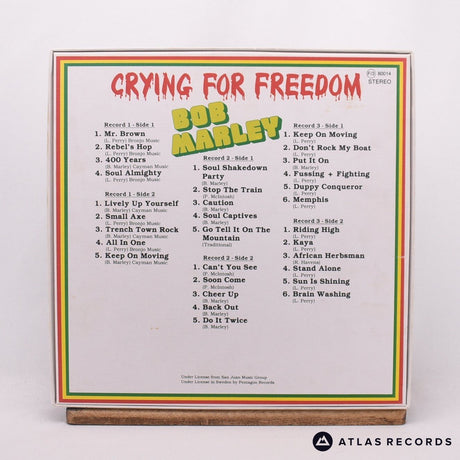Bob Marley - Crying For Freedom - A* B* -2 -2 -A -B 3 x LP Vinyl Record - EX/VG+