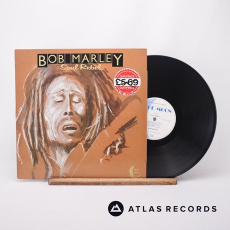 Bob Marley Soul Rebel LP Vinyl Record - Front Cover & Record