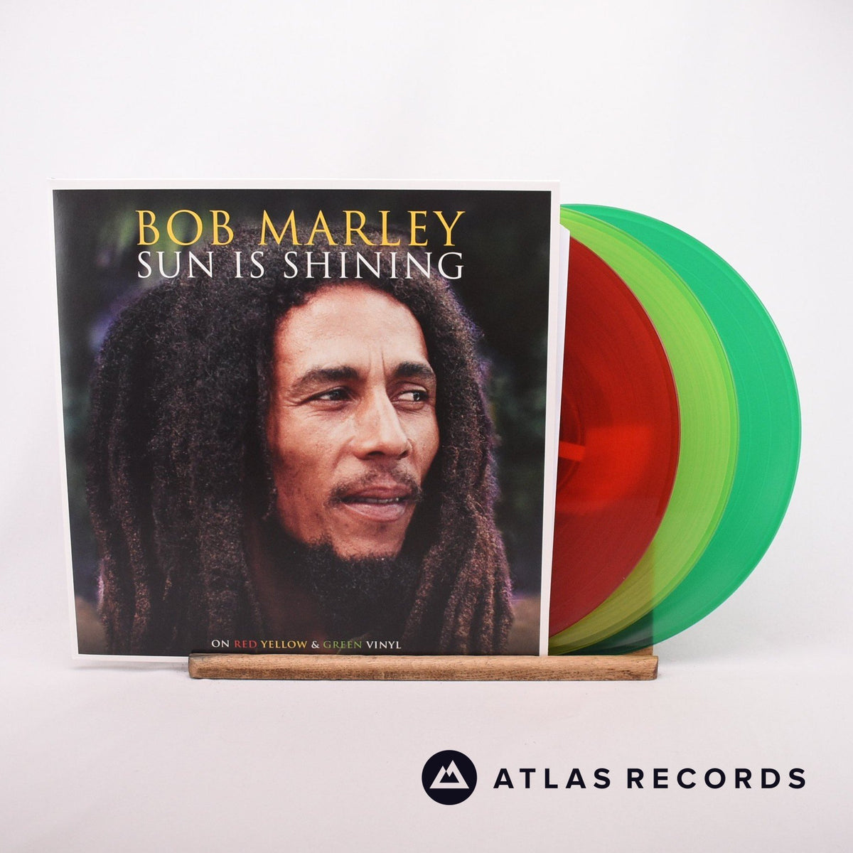 Bob Marley Sun Is Shining 3 x LP Vinyl Record - Front Cover & Record