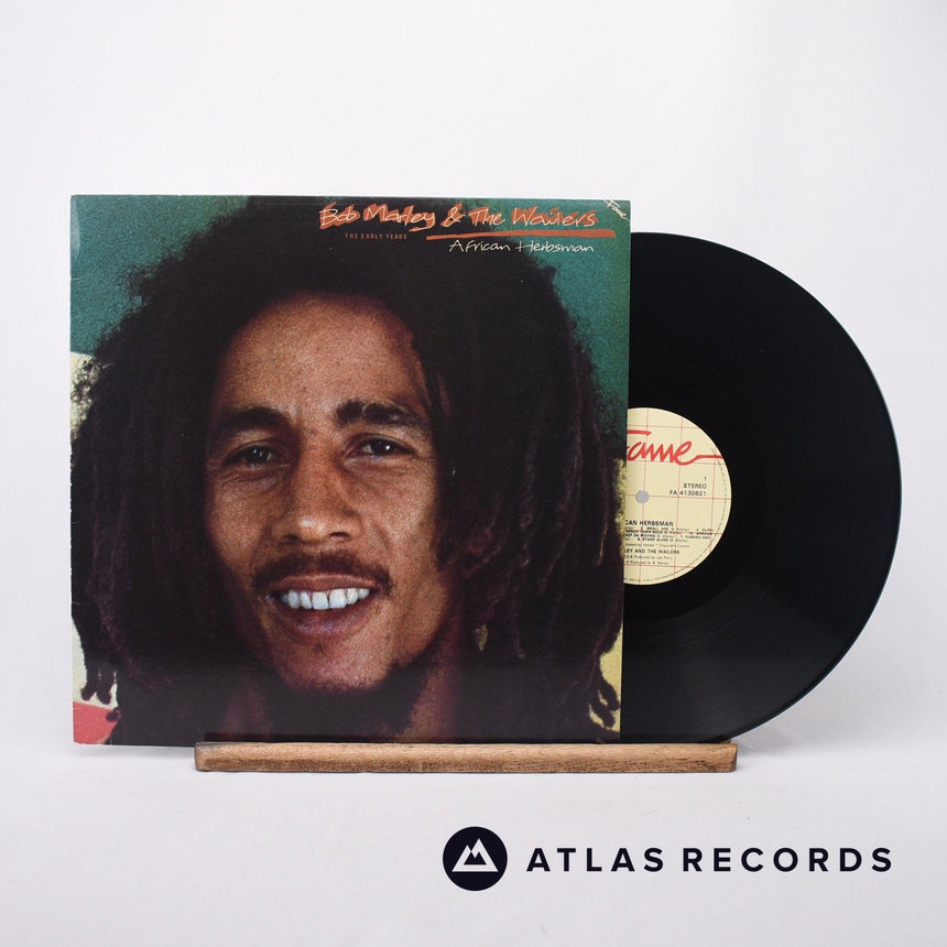 Bob Marley & The Wailers African Herbsman - The Early Years LP Vinyl Record - Front Cover & Record