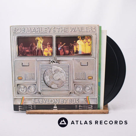 Bob Marley & The Wailers Babylon By Bus 2 x LP Vinyl Record - Front Cover & Record