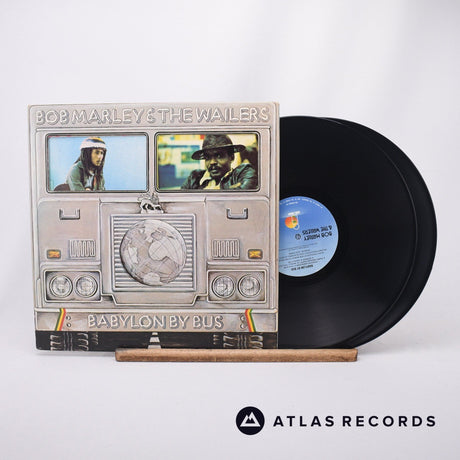 Bob Marley & The Wailers Babylon By Bus 2 x LP Vinyl Record - Front Cover & Record