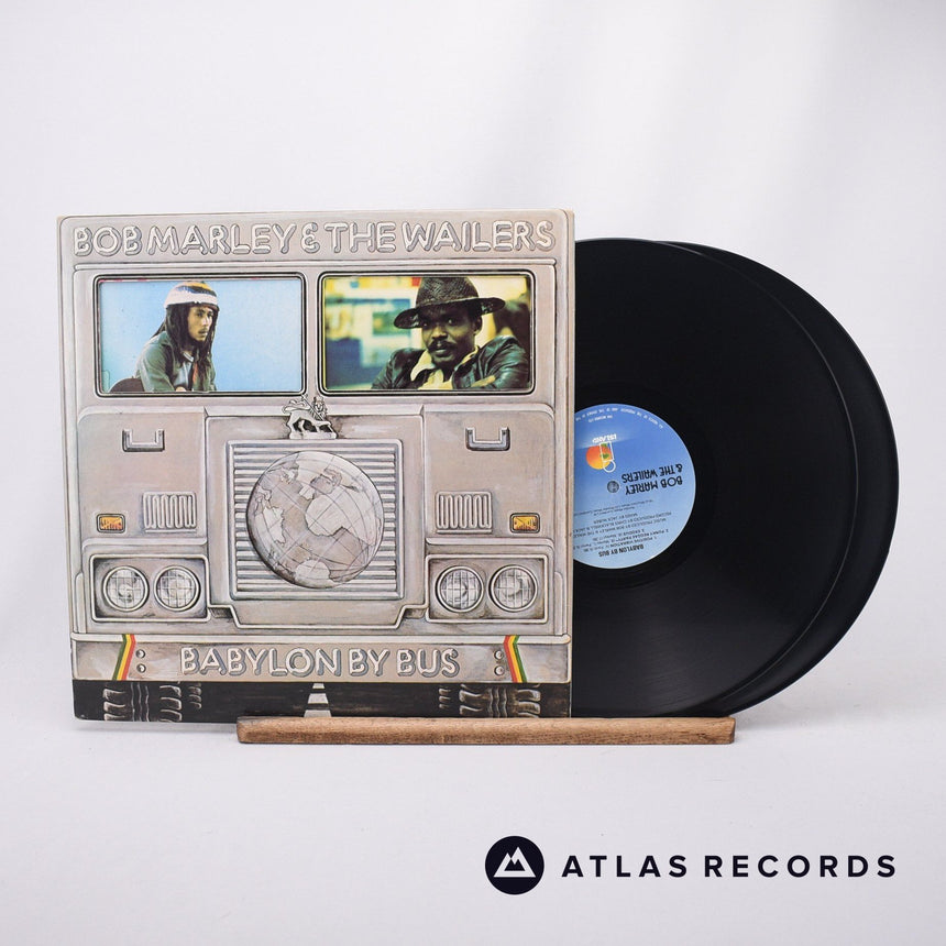 Bob Marley & The Wailers Babylon By Bus 2 x LP Vinyl Record - Front Cover & Record