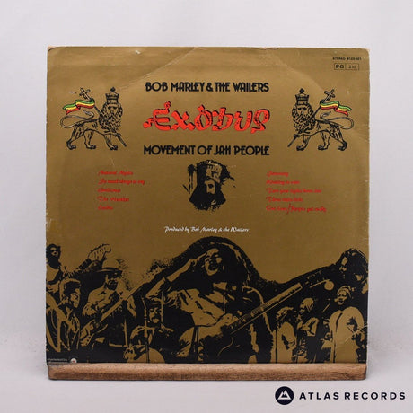 Bob Marley & The Wailers - Exodus - Lyric Sheet France LP Vinyl Record - VG+/EX