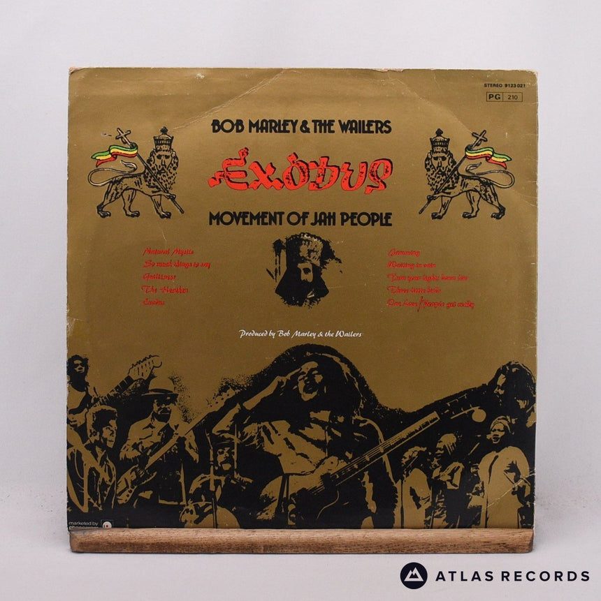 Bob Marley & The Wailers - Exodus - Lyric Sheet France LP Vinyl Record - VG+/EX
