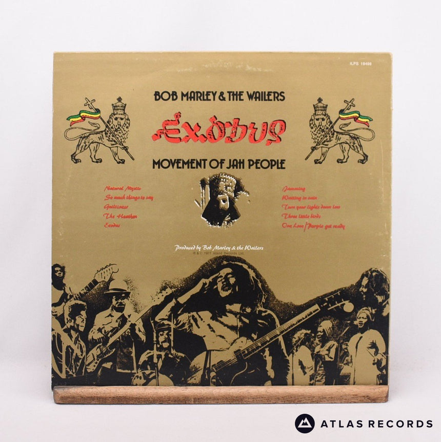 Bob Marley & The Wailers - Exodus - Repress Italy LP Vinyl Record - VG+/VG+