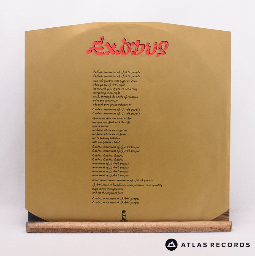 Bob Marley & The Wailers - Exodus - LP Vinyl Record - VG+/VG+