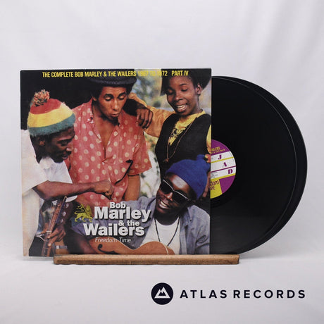 Bob Marley & The Wailers Freedom Time Double LP Vinyl Record - Front Cover & Record