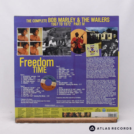 Bob Marley & The Wailers - Freedom Time - A B C D Double LP Vinyl Record - EX/EX