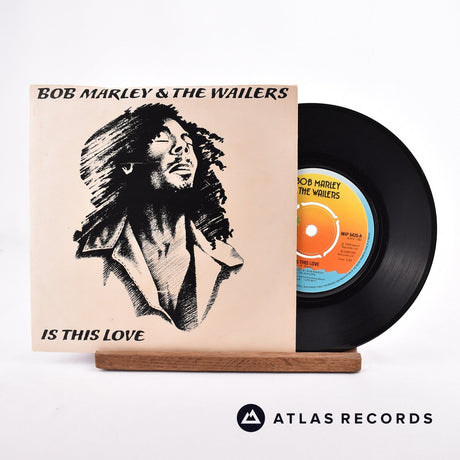 Bob Marley & The Wailers Is This Love 7" Vinyl Record - Front Cover & Record