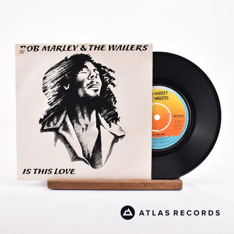 Bob Marley & The Wailers Is This Love 7" Vinyl Record - Front Cover & Record