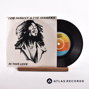 Bob Marley & The Wailers Is This Love 7" Vinyl Record - Front Cover & Record